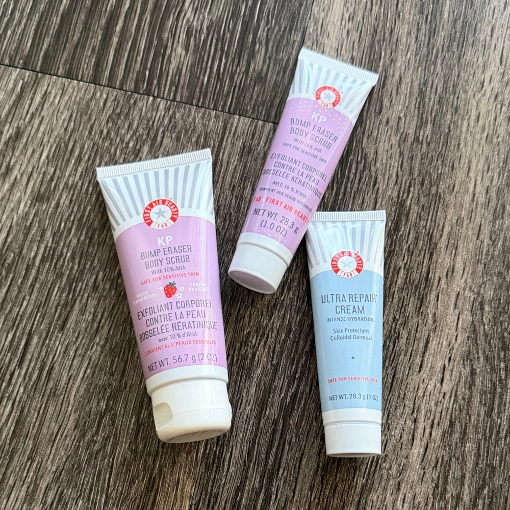 First Aid Beauty Bump Eraser & Ultra Repair Cream